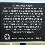 Methodist Arbor, Bethel Cemetery, CR #71