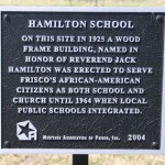 Hamilton School, First St. Park